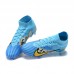 Air Zoom Mercurial Superfly IX Elite FG High Soccer Shoes-Blue/Yellow-7697416