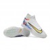 Phantom GX Elite DF Link TF High Soccer Shoes-White/Gold-1658221