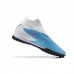 Phantom GX Elite DF Link TF High Soccer Shoes-Blue/White-6186543