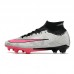 Air Zoom Mercurial Superfly IX Elite FG High Soccer Shoes-Gray/Black-4320820