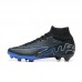 Air Zoom Mercurial Superfly IX Elite FG High Soccer Shoes-Black/Blue-7454387