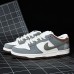 SB Dunk Low Running Shoes-Gray/White-1713739