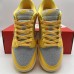 SB Dunk Low Running Shoes-Gray/Yellow-472626