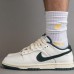 SB Dunk Low“Athletic Department”Running Shoes-White/Green-2012940