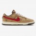 CLOT SB Dunk Low“Cork”Running Shoes-Khaki/Red-9889817