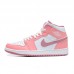 Air Jordan 1 AJ1 High Running Shoes-White/Pink-5452332