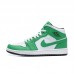 Air Jordan 1 AJ1 High Running Shoes-White/Green-2765407