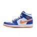 Air Jordan 1 AJ1 High Running Shoes-White/Blue-3185032