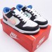 SB Dunk Low Running Shoes-Black/White-5494216