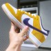 SB Dunk Low Running Shoes-Yellow/White-8807967