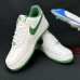 AIR FORCE 1 AF1 Running Shoes-White/Green-7711661