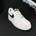 AIR FORCE 1 AF1 Running Shoes-White/Black-3819608