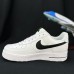 AIR FORCE 1 AF1 Running Shoes-White/Black-3819608