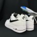 AIR FORCE 1 AF1 Running Shoes-White/Black-3819608