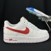 AIR FORCE 1 AF1 Running Shoes-White/Red-2854983