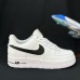 AIR FORCE 1 AF1 Running Shoes-White/Black-4053796