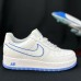 AIR FORCE 1 AF1 Running Shoes-White/Blue-8773452