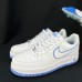 AIR FORCE 1 AF1 Running Shoes-White/Blue-8773452