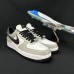 AIR FORCE 1 AF1 Running Shoes-White/Gray-5196017