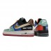 AIR FORCE 1 AF1 Running Shoes-Black/Blue-3594478