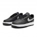 AIR FORCE 1 AF1 Running Shoes-Black/White-8971554