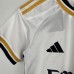 23/24 Kids Real Madrid home White Kids Jersey Kit short sleeve (Shirt + Short +Socks)-6242140