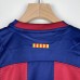 23/24 Kids Barcelona home Blue Red Kids Jersey Kit short sleeve (Shirt + Short +Socks)-9914742