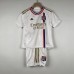 23/24 Kids Lyon home White Kids Jersey Kit short sleeve (Shirt + Short +Socks)-332627