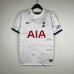 23/24 Tottenham Hotspur Home White Gray Jersey Kit short Sleeve (Shirt + Short)-8759070