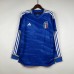 2023 Italy Home Blue Jersey Kit Long Sleeve (Long Sleeve + Short + Socks)-4503441