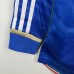 2023 Italy Home Blue Jersey Kit Long Sleeve (Long Sleeve + Short + Socks)-4503441