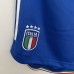 2023 Italy Home Blue Jersey Kit Long Sleeve (Long Sleeve + Short)-2162704