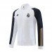 23/24 Real Madrid White Black Edition Classic Jacket Training Suit (Top+Pant)-889869