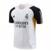 23/24 Real Madrid White Black Training jersey Kit short sleeve (Shirt + Short)-9307939