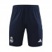 23/24 Real Madrid White Black Training jersey Kit short sleeve (Shirt + Short)-9307939