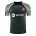 23/24 Barcelona Black Gray Training jersey Kit short sleeve (Shirt + Short)-1387169