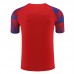 23/24 Barcelona Red Blue Training jersey Kit short sleeve (Shirt + Short)-2188288