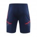 23/24 Arsenal Navy Blue Training jersey Kit short sleeve (Shirt + Short)-8907848