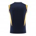 23/24 Real Madrid Navy Blue Training jersey Kit Sleeveless vest (vest + Short)-308442