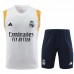 23/24 Real Madrid White Training jersey Kit Sleeveless vest (vest + Short)-8057969