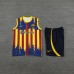 23/24 Barcelona Yellow Blue Training jersey Kit Sleeveless vest (vest + Short)-9544931