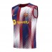 23/24 Barcelona White Red Training jersey Kit Sleeveless vest (vest + Short)-2241722