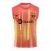 23/24 Barcelona Orange Yellow Training jersey Kit Sleeveless vest (vest + Short)-6185421