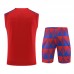 23/24 Barcelona Red Blue Training jersey Kit Sleeveless vest (vest + Short)-1095386