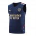 23/24 Arsenal Navy Blue Training jersey Kit Sleeveless vest (vest + Short)-456735