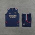 23/24 Arsenal Navy Blue Training jersey Kit Sleeveless vest (vest + Short)-456735