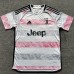 23/24 Juventus Away White Pink Jersey Kit (Shirt + Short)-7170877