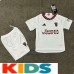 23/24 Kids Manchester United M-U Second Away White Kids Jersey Kit short Sleeve (Shirt + Short +Socks)-8033523