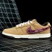 SB Dunk Low Running Shoes-Khaki/White-5593596