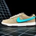 SB Dunk Low Running Shoes-Khaki/White-5593596